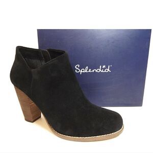 Splendid Daphne Black Ankle Booties Size 7
